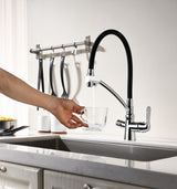 Kitchen faucet with connection to drinking water supply LEMARK LM3070C "COMFORT"